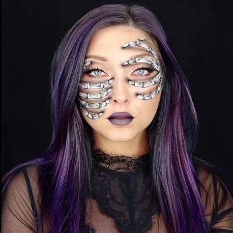 Creative Skeleton Makeup Ideas For Halloween The Glossychic Skeleton Makeup Halloween