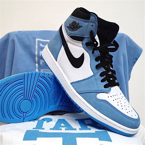 Nike Air Jordan 1 High Retro University Blue Alle Infos Snkraddicted