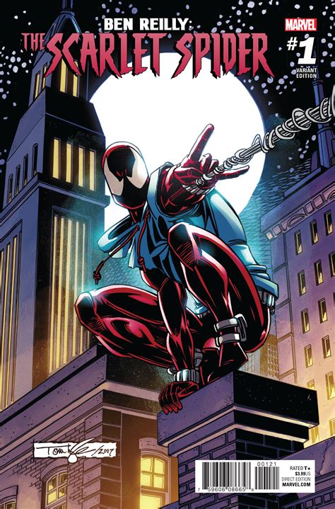 Ben Reilly Scarlet Spider Vol 1 1 Variant Cover Art By Tom Lyle