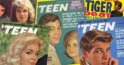 can you name these heartthrobs on the covers of old teen magazines