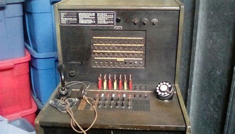 Western Electric 551a Pbx Switchboard In Service Through The 1950s