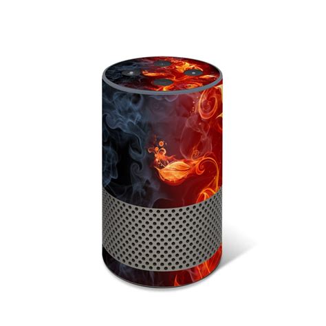 Amazon Echo 2017 Skin Flower Of Fire By Gaming Decalgirl