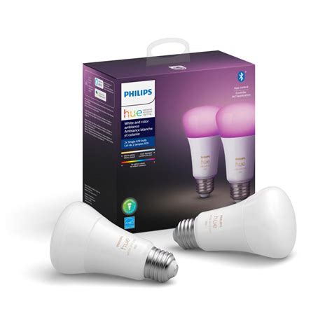 Hue White And Color Ambiance 2 Pack E26 Philips Hue