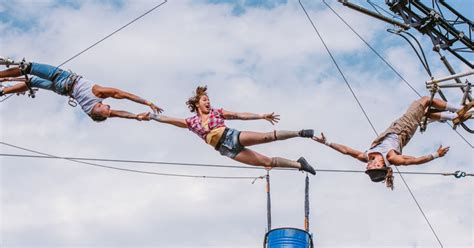 Above And Beyond Flying Trapeze School Camp Bestival Dorset 2022