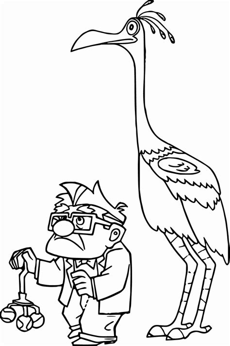 Disney Pixar Up House Coloring Page Coloring Pages