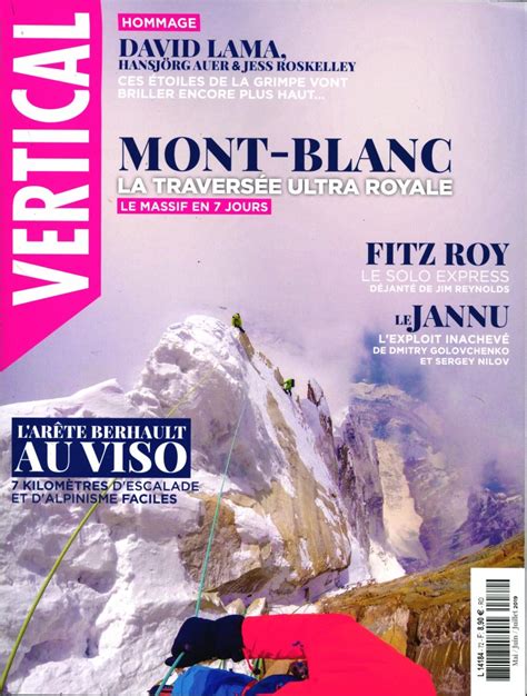 Vertical Magazine N° 72 Abonnement Vertical Magazine Abonnement