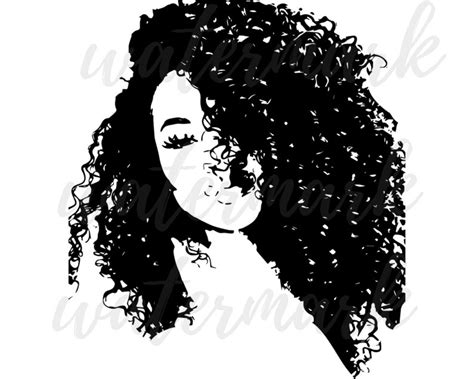 Curly Hair Don't Care SVG bundle of 6 Black girl SVG | Etsy