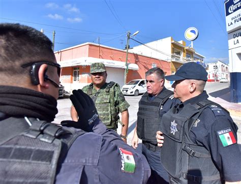 Refuerza Polic A Municipal Operativos Coordinados De Seguridad