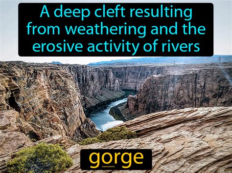 Gorge Definition And Image Gamesmartz