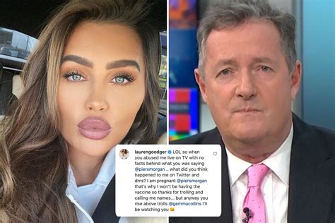 Lauren Goodger Reignites Feud With Piers Morgan And Calls Him A Troll Who Abused Her Over