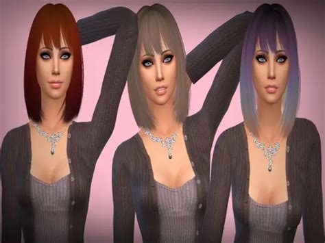 The Sims Resource Nightcrawler Silver Hair Retextured By Mikerashi