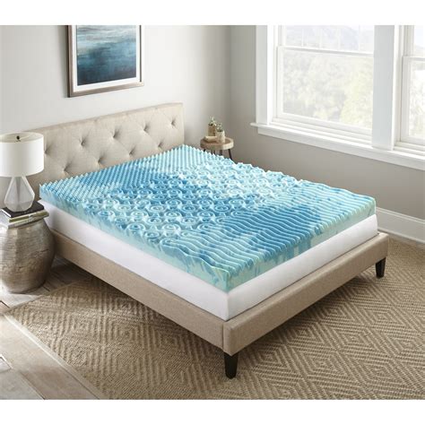 In addition to its cushion, the gel memory foam topper also features. Lane Furniture Sleep Cool Gellux 4" Memory Foam Mattress ...