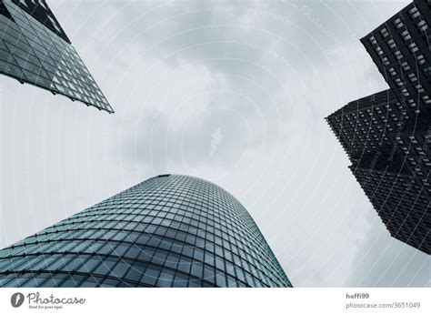 Skyscrapers With Clouds A Royalty Free Stock Photo From Photocase