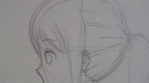 Side View Face Drawing Easy Anime How To Draw An Anime