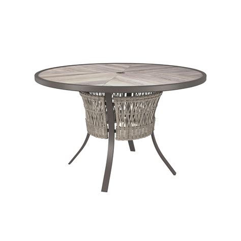 Round Tile Patio Tables At