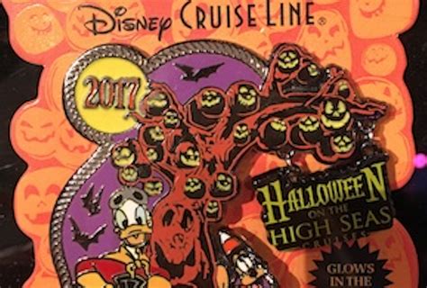 disney cruise line dcl pin le1000 limited edition 1000 happy halloween 2005