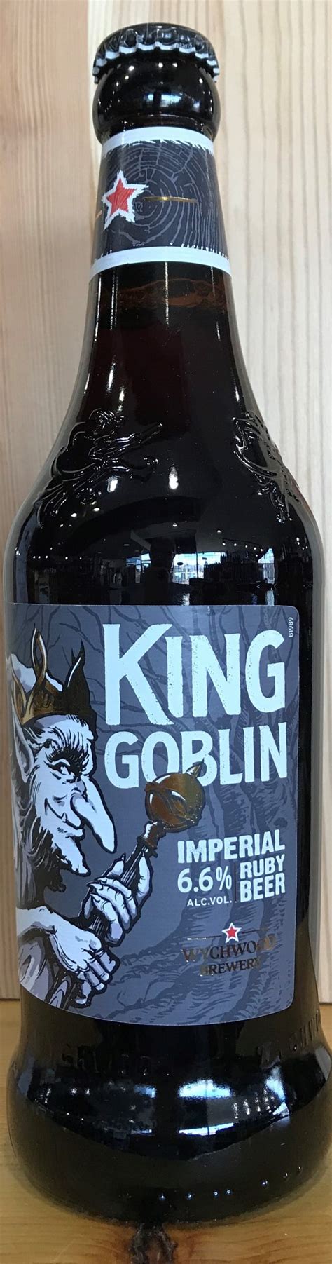 wychwood brewery king goblin imperial ruby beer 500ml