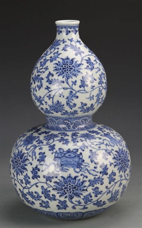 Chinese Blue And White Double Gourd Vase Feb 22 2014