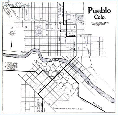 Pueblo Colorado Map