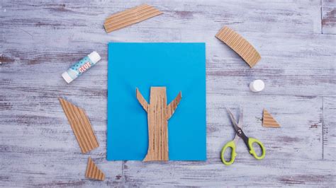 Tissue Paper Tree Craft Super Simple