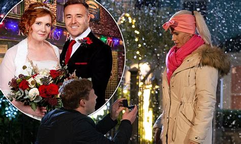 Eastenders Jay Proposes To Lola While Corries Tyrone Marries Fiz In