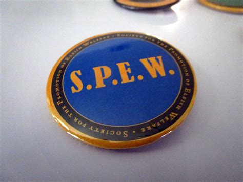 Wizarding Spew Button 225″ Pin Legendary Letters