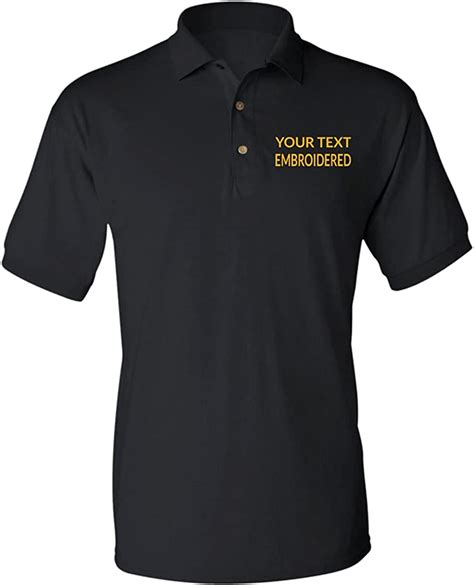 Personalized Polo Shirts For Men Custom Golf Polo T Shirt