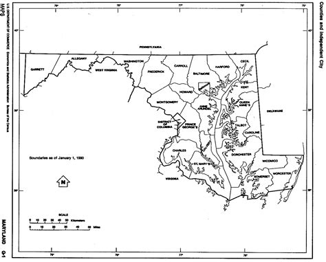 Maryland Maps Perry Castañeda Map Collection Ut Library Online