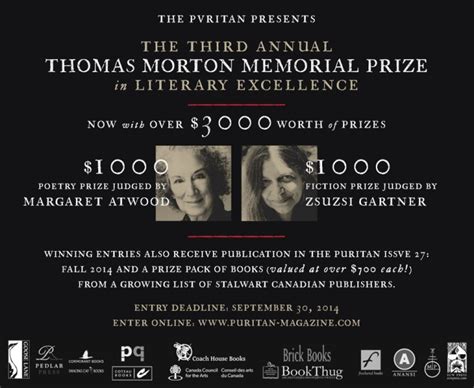 Thomas Morton Memorial Prize S R Blog
