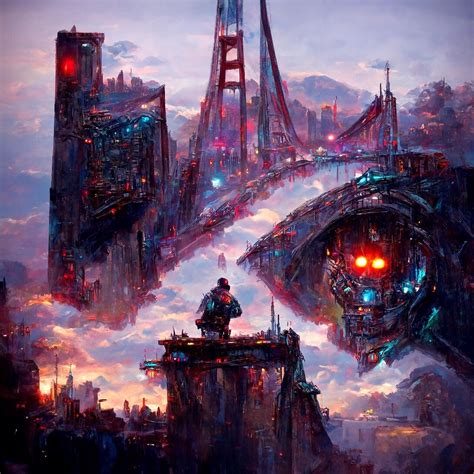 Artstation Cyber Bridge 🌉