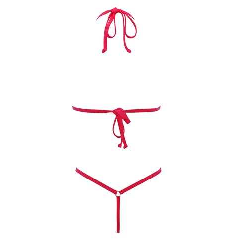 Buy Sherrylo Sheer Micro Bikini G String Thong Mini Bikinis Exotic Tanning Bathing Suit Online