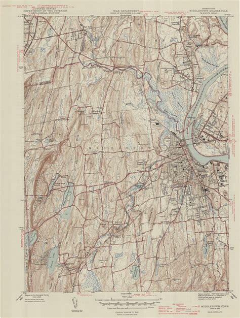 Middletown Quadrangle 1945 Usgs Topographic Map 131680 Flickr