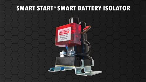 Redarc Smart Start Battery Isolator And Wiring Kit V Sbi Kit