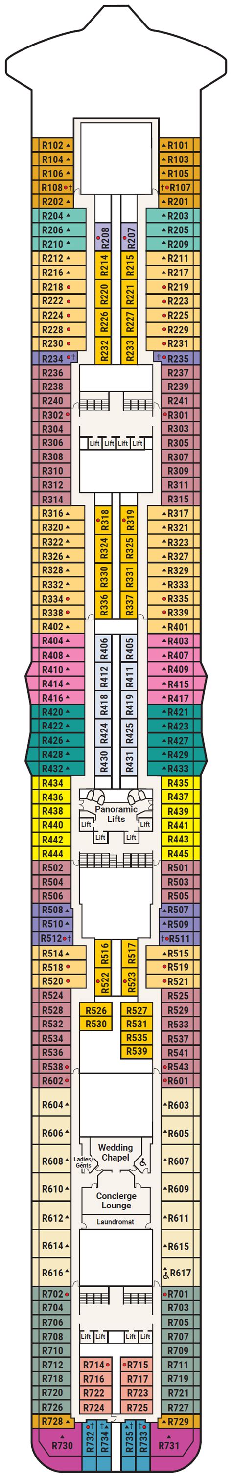 Discovery Princess Deck Plan Deck Rol Cruise