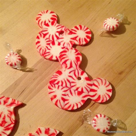 Christmas Ornaments Melted Peppermint Candy Christmas Ornaments To