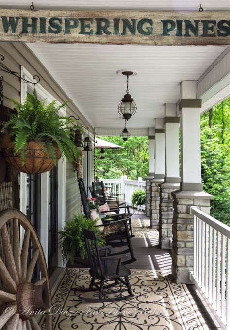 50 Fantastic Rustic Farmhouse Porch Decor Ideas Decor