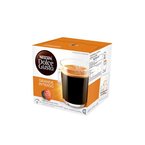 The nescafe dolce gusto coffee machine hermetically seals the capsule to keep the you have to order sample pods separately as it is not included when you buy the machine. Nescafe Dolce Gusto Grande Intenso Coffee 16 Capsules Per Box