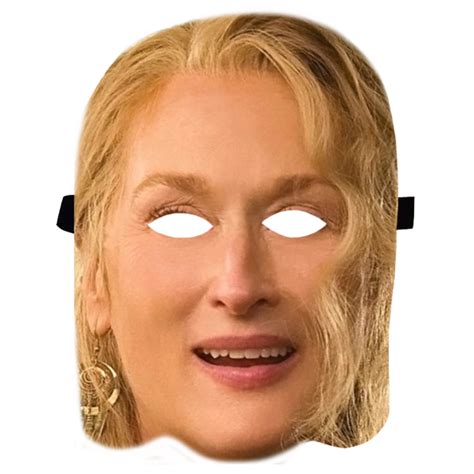 Careta Meryl Streep Famosos Cotillon Disfraz Fiesta