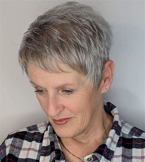 Though short choppy styles look great on the old age, it completely depends on your choice and personality. 50 Fab Short Hairstyles and Haircuts for Women over 60 ...