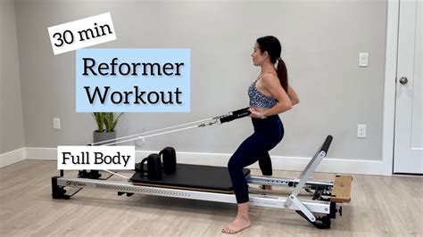 Pilates Reformer Workout Full Body Intermediate YouTube