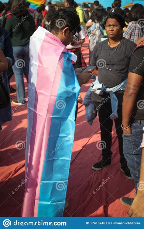 Mumbai India 01 Feb 2020 Hundreds Of Members Of The Gay Community