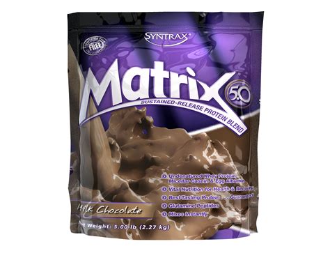 Syntrax Matrix Protein Powder Milk Chocolate 23g Protein 5 Lb