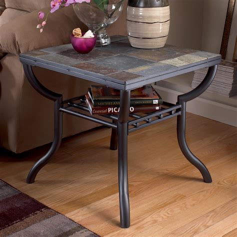 Antique Slate End Tables - HomesFeed