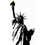 Clipart Liberty Statue Drawing Torch Monument Virginia