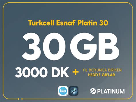 Turkcell Esnaf Platin 30