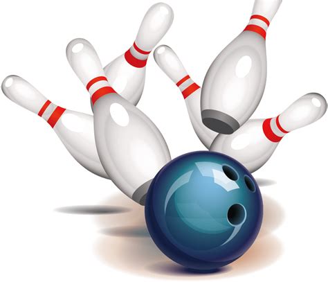 Download HD Bowling Ball Bowling Pin Strike Clip Art Vector Bowling - Bowling Strike Clip Art ...