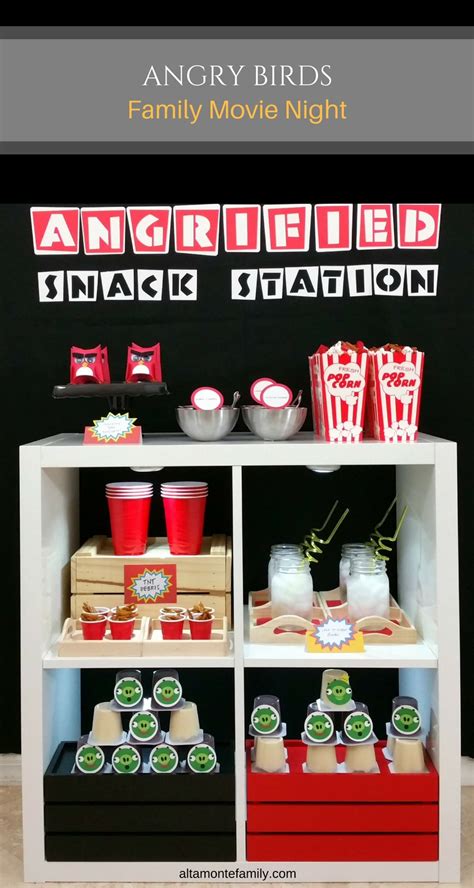 Look no further as we've compiled a list of the. Angry Birds Movie Night + Angrified Snack Station & Treats