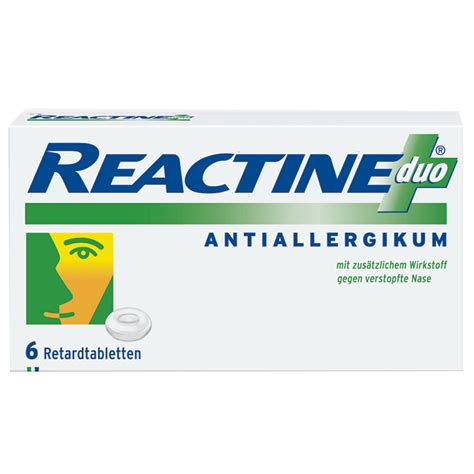 REACTINE duo® Retardtabletten - shop-apotheke.com