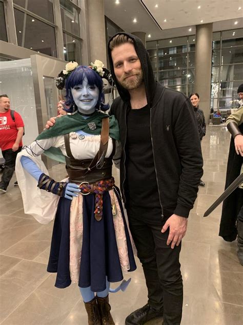 that time i met itsginnydi eccc critical role cosplay critical role fan art awesome cosplay