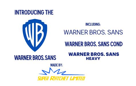 Warner Bros Sans Font By Superratchetlimited On Deviantart